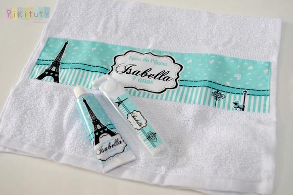 Kit Dental + Toalhinha - Paris Tiffany