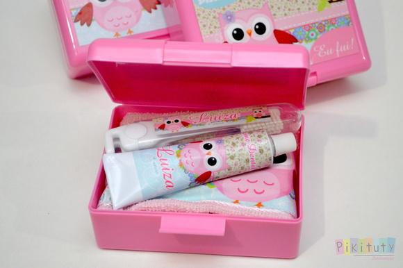 Kit Dental inbox - Corujinha