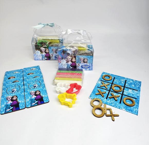 Kit Diversão com Jogo da Memória - Frozen