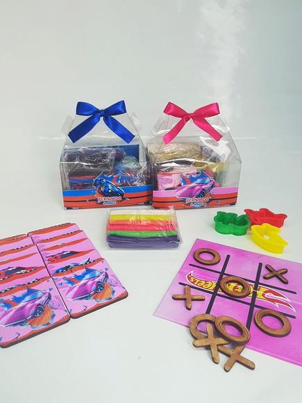 Kit Diversão com Jogo da Memória - Hot Wheels
