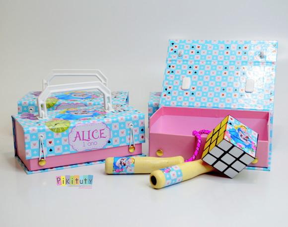 Kit Diversão em Cartonagem - Alice no País das Maravilhas