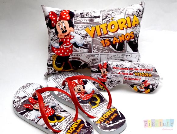Kit Festa do Pijama - Minnie