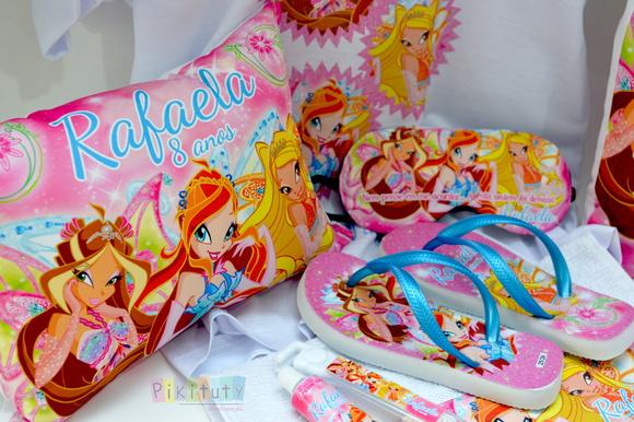 Kit festa do Pijama + camiseta Winks