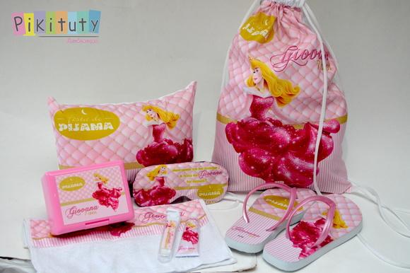 Kit Festa do Pijama + Kit higiene A bela