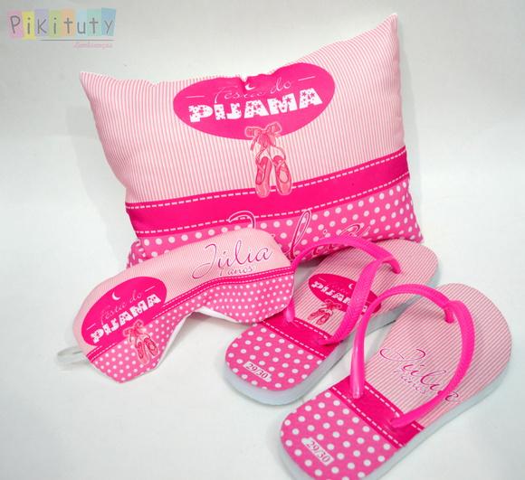 Kit Festa do Pijama Bailarina