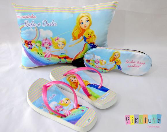 Kit Festa do Pijama Barbie