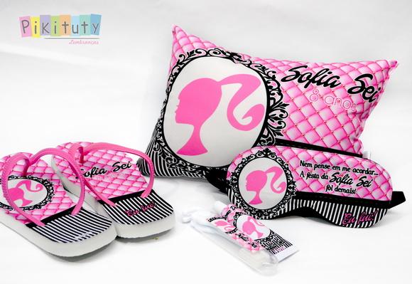 Kit Festa do Pijama Barbie Silhoueta