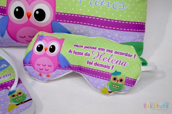 Kit Festa do Pijama Coruja