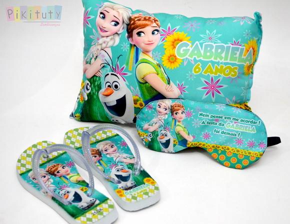 Kit Festa do Pijama Frozen Fever