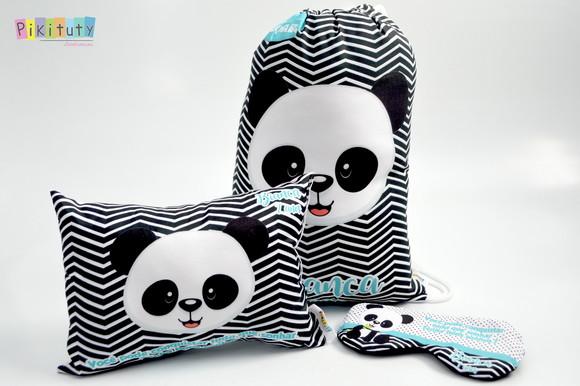 Kit Festa do Pijama Panda (unissex)