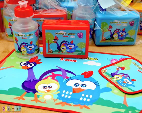 Kit festa na Escola - Galinha Pintadinha Mini
