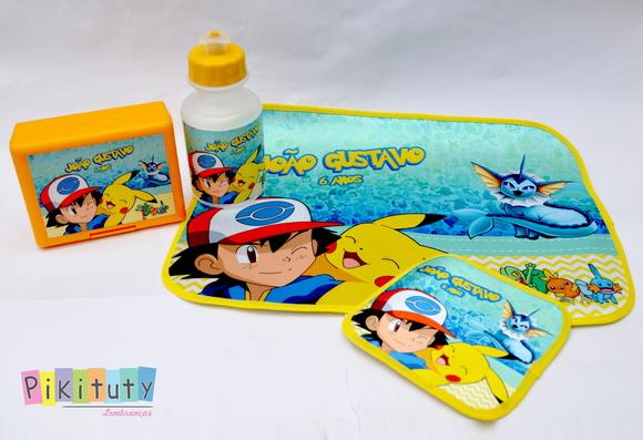 Kit festa na Escola - Pokemon