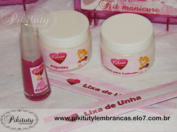 Kit Manicure com Maletinha em Acrílico