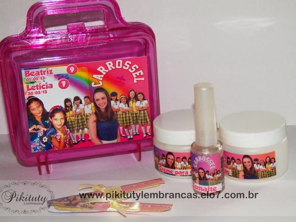 Kit Manicure Com Maletinha Em Acrílico