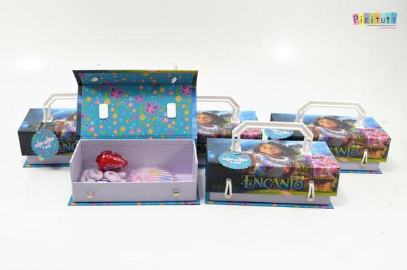 Kit Maquiagem - Maleta em Cartonagem - Encanto Disney