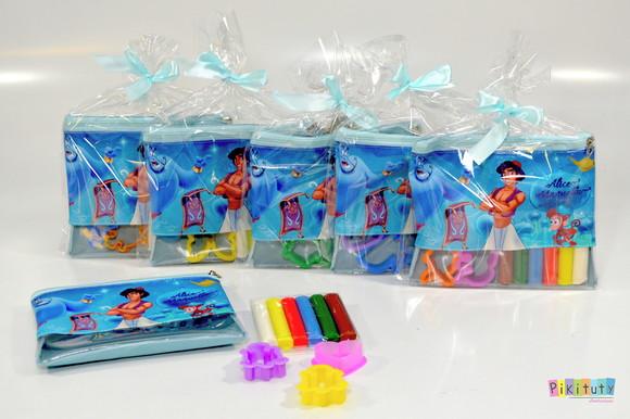 Kit massinha com bolsinha - Aladdin