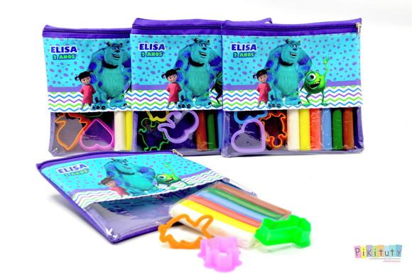 Kit massinha com bolsinha - Monstros SA