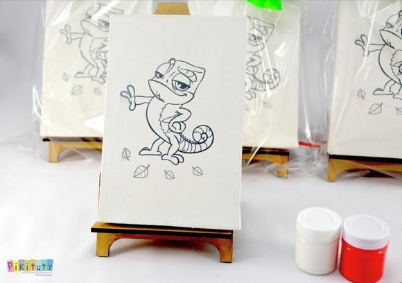 Kit Pintura com Cavalete - Rapunzel para meninos