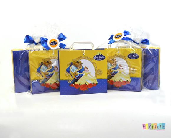 Kit Pintura com Maleta em Cartonagem - a Bela e a Fera