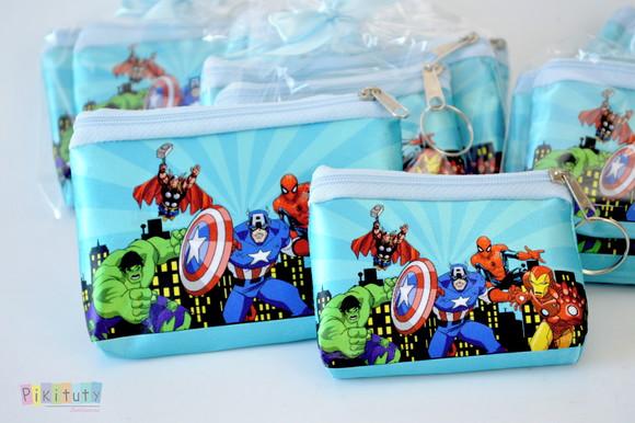 Kit Porta documento + Porta moeda Vingadores