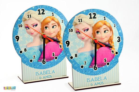 Lançamento! Relógio em MDF Frozen