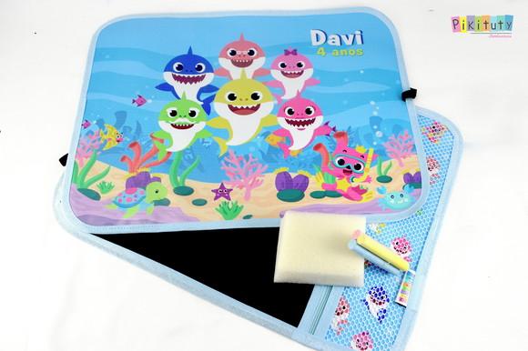 Lousa Infantil 30x40 Baby Shark