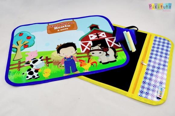Lousa Infantil 30x40 Fazendinha