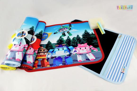 Lousa Infantil 30x40 Robocar Poli