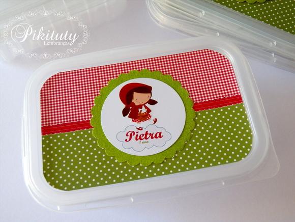 Marmitinha Plástica 250g - Chapeuzinho