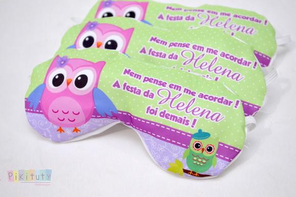 Máscara de dormir - Coruja