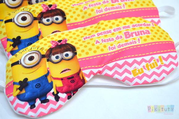 Máscara de dormir - Minions menina