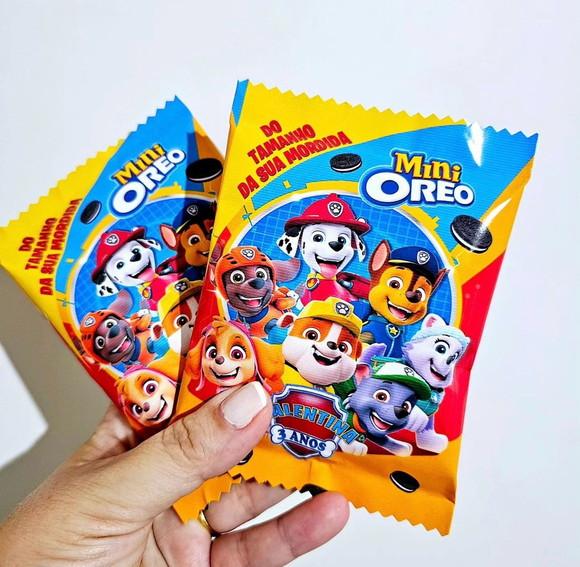 Mini Oreo 35g Personalizado - Patrulha Canina