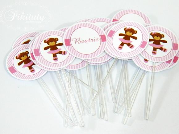 Mini Toppers para docinhos