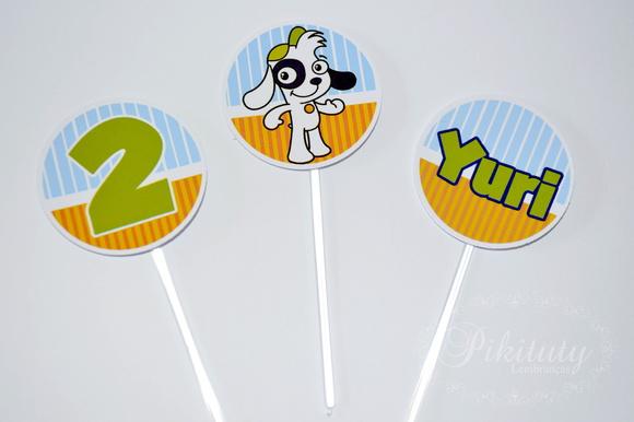 Mini Toppers para docinhos