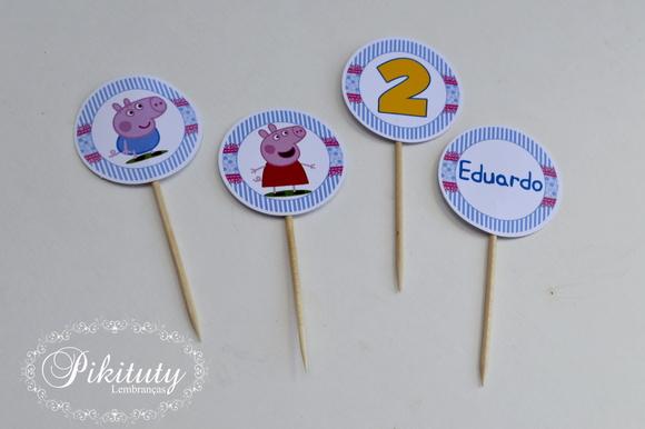 Mini Toppers para docinhos