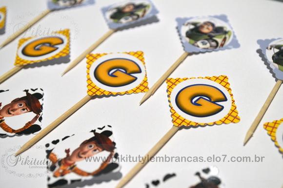 Mini Toppers para docinhos
