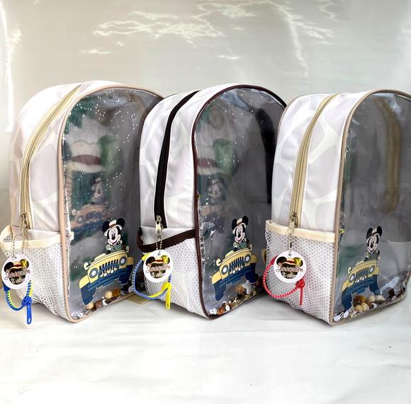 Mochila Aquário Grande Luxo - Mickey Safari