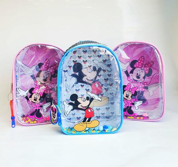 Mochila Aquário Luxo - Mickey e Minnie