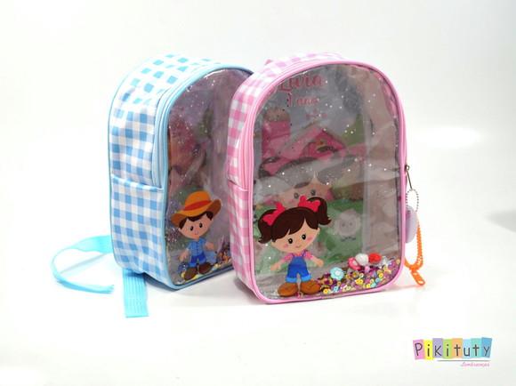 Mochila Aquário Luxo - Fazendinha