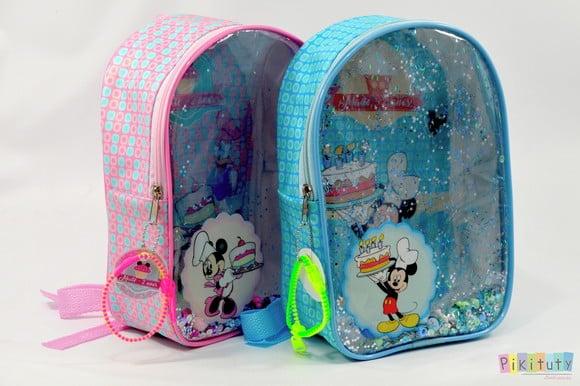 Mochila Aquário Luxo - Minnie e Mickey Confeitaria