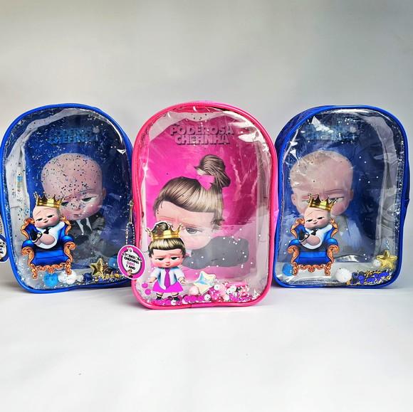 Mochila Aquário Luxo - o Poderoso Chefinho