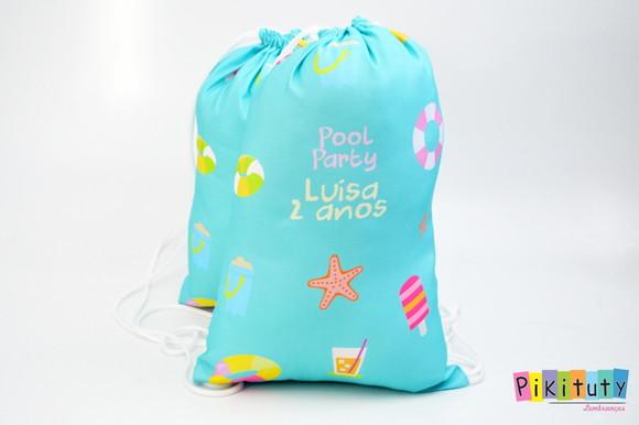 Mochila de Tecido Pool Party