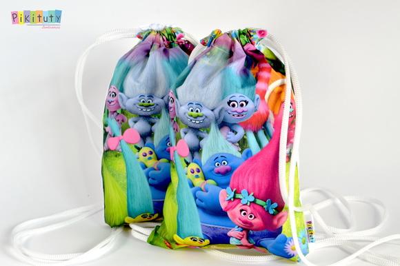 Mochila de Tecido Trolls