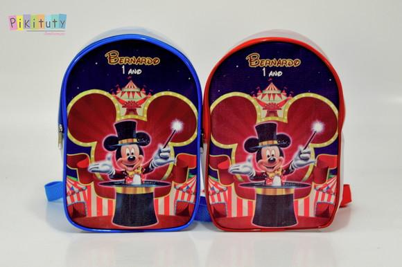 Mochila em alklear - Circo do Mickey