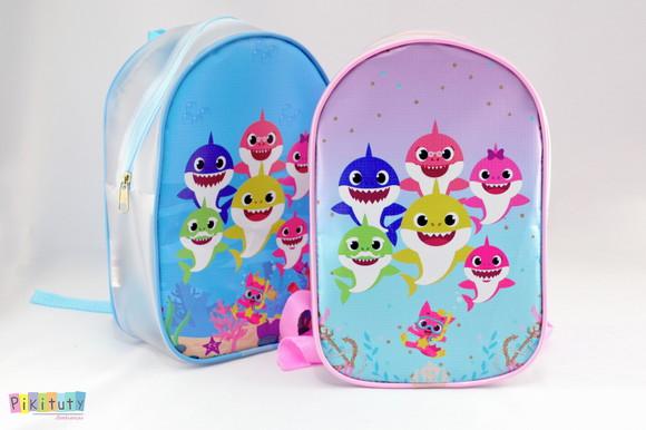 Mochila em alklear - Baby Shark