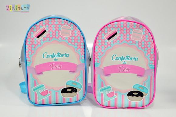 Mochila em alklear - Confeitaria / Doceria
