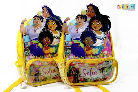 Mochila em Verniz com Aplique 3d - Encanto Disney