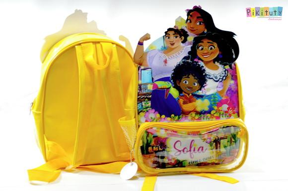 Mochila em Verniz com Aplique 3d - Encanto Disney