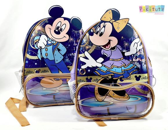 Mochila em Verniz com Aplique 3d - Disney 50 Anos