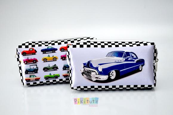 Necessaire / Estojo Carros Vintage